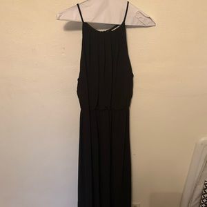 Long Black GB Dress
